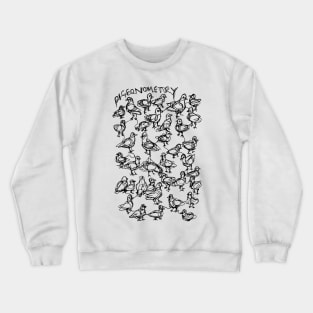 Pigeonometry - Aesop Rock - Illustrated Lyrics Crewneck Sweatshirt